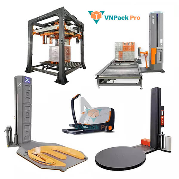 Máy quấn màng co pallet, thùng carton VNPack Pro