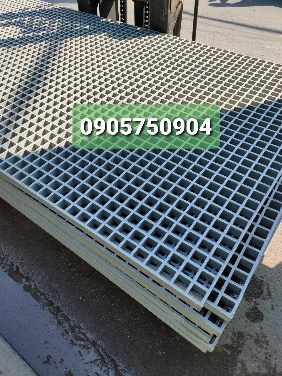 Sàn nhựa composite frp grating, sàn ô lưới kháng hóa chất