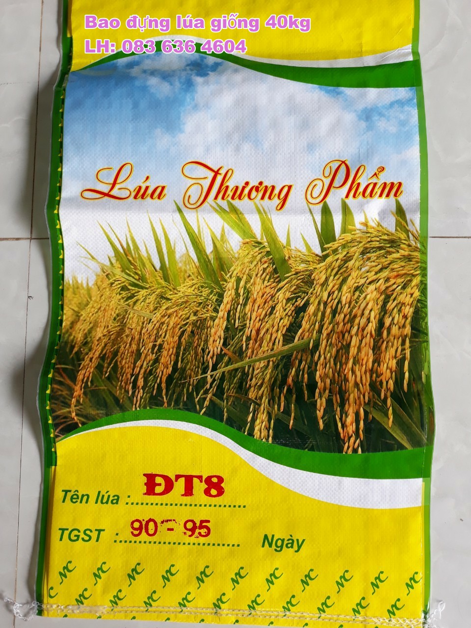 Bao lúa giống 40kg chất lượng An Giang, Sóc Trăng giá tốt tại tphcm