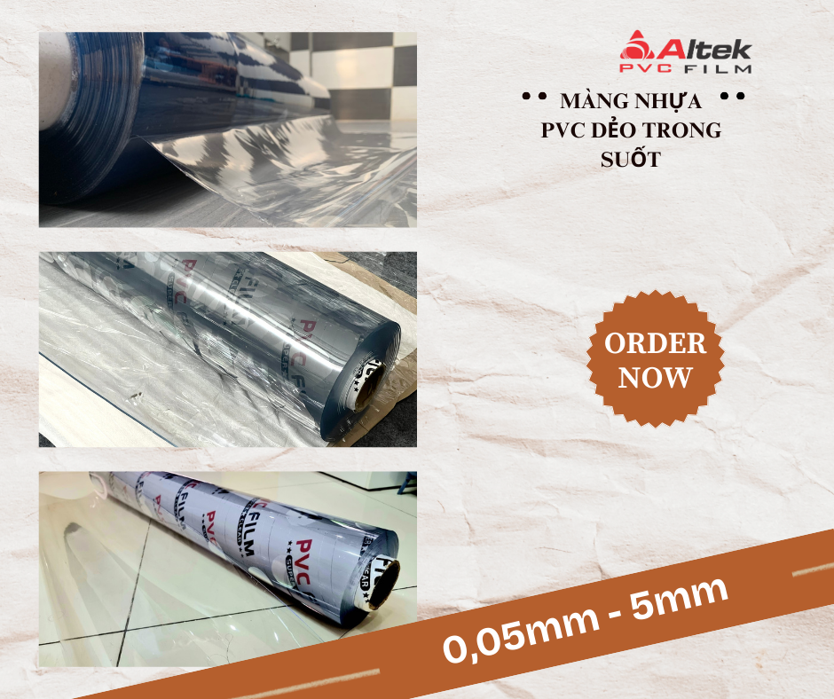 Cuộn màng nhựa PVC trong suốt bán ở đâu