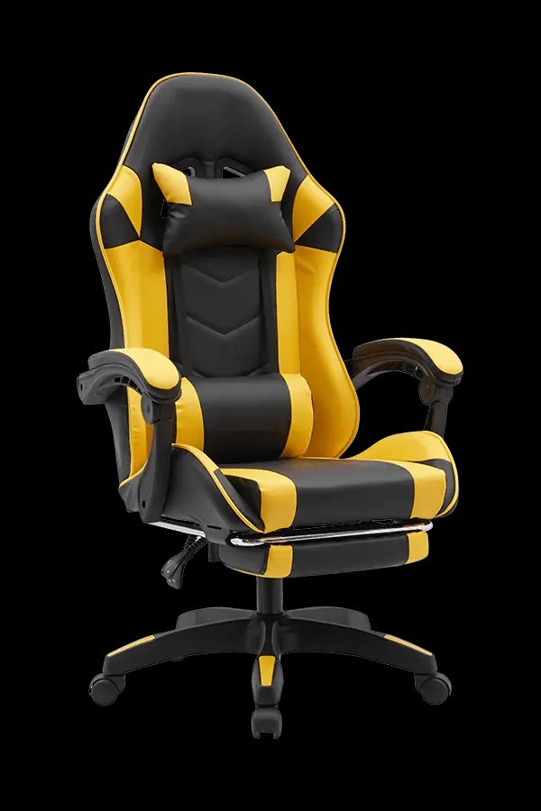 320mm Nylon Base PVC racecar-style ergonomic Essential gaming chair