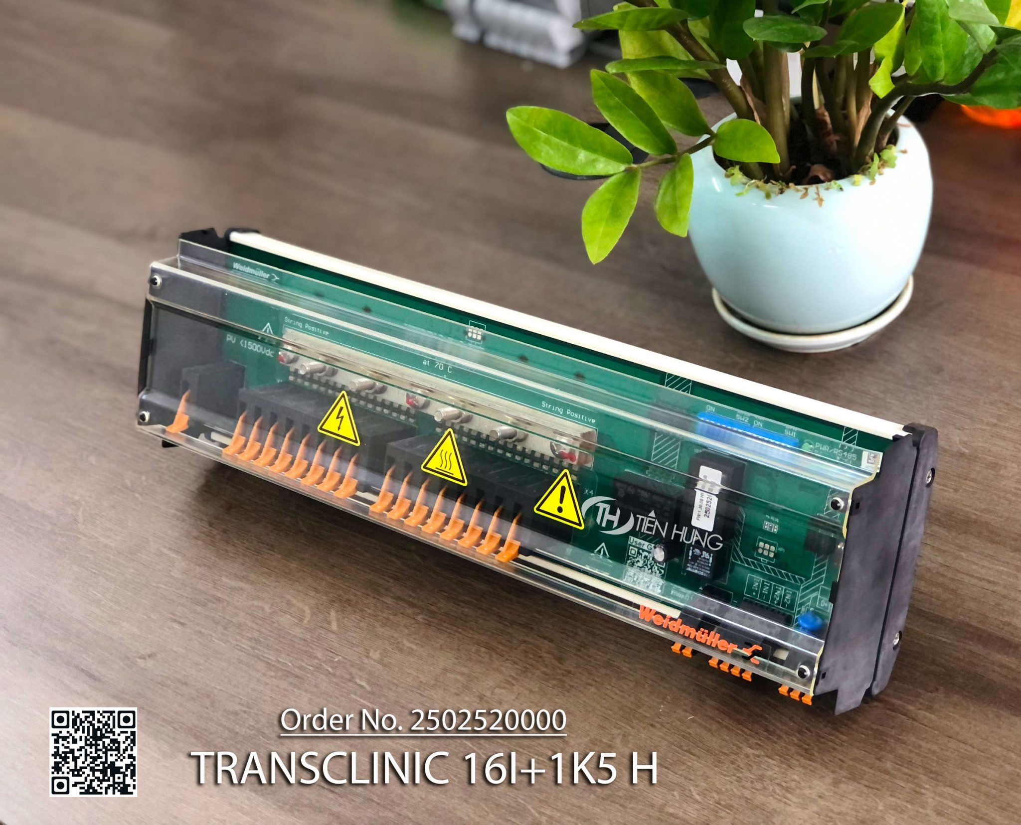 Bộ giám sát chuỗi tấm pin TRANSCLINIC 16I+ 1K5 H (2502520000)