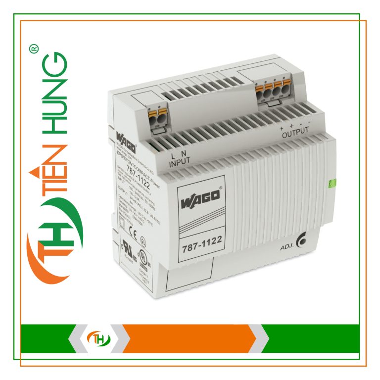 Bộ nguồn DC 1 pha WAGO 787-1122 (Input 100-240VAC / Output 24VDC, 4A)