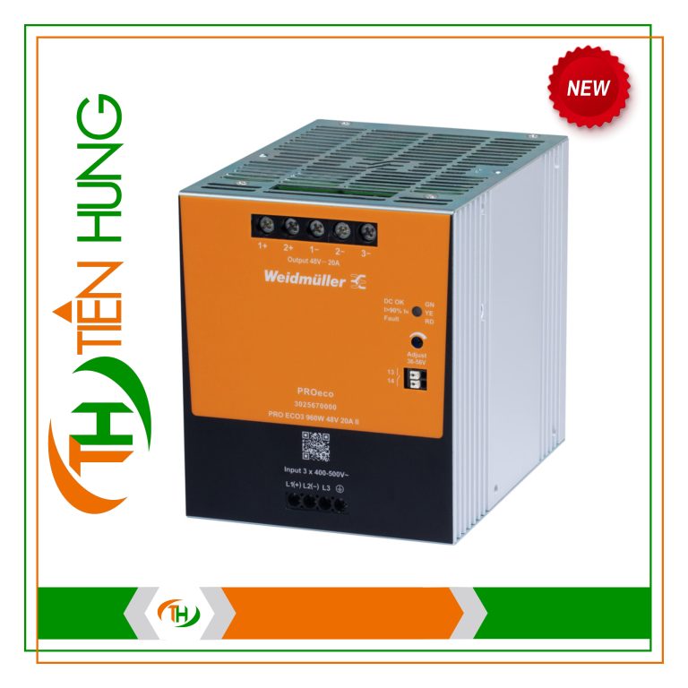 Bộ Nguồn Weidmuller PRO ECO3 960W 24V 40A II