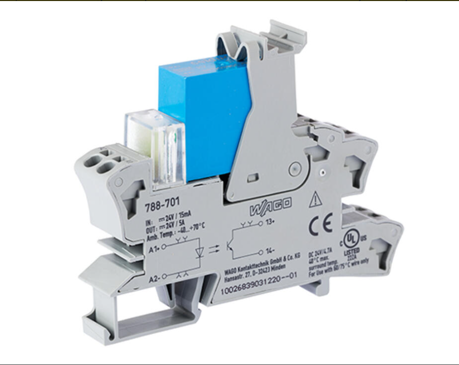 Rơ-le Bán Dẫn WAGO 788-701 - Solid-State Relay Module 24VDC/5A