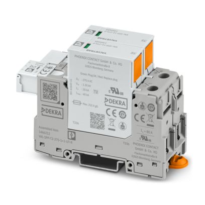 Thiết bị chống sét lan truyền Phoenix Contact VAL-SPP-T2-275-1+1-UT-R (1466212)
