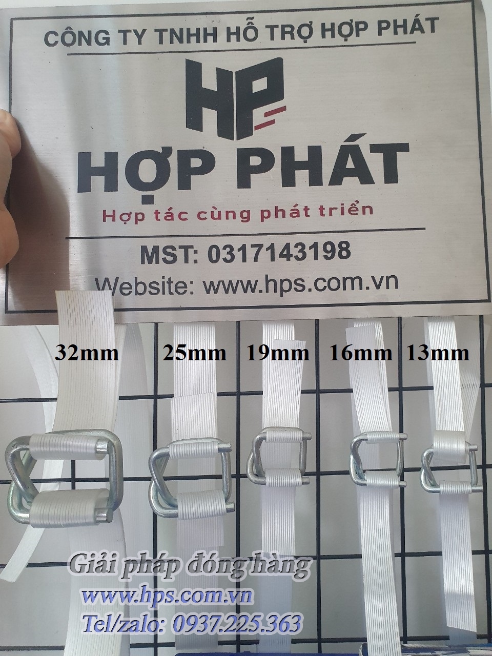 Dây đai composite 25mm- Hàng nhập khẩu bởi HPS