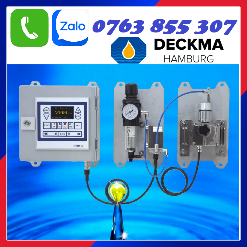 OMD-32 , Máy theo dõi dầu trong nước , Deckma Hamburg Vietnam ,