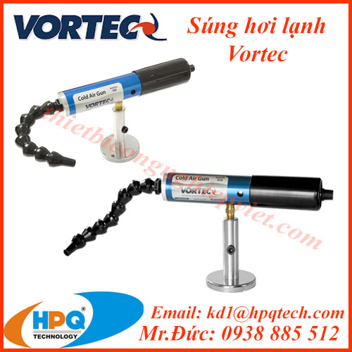 Súng phun hơi lạnh Vortec - Đầu phun khí Vortec Việt Nam