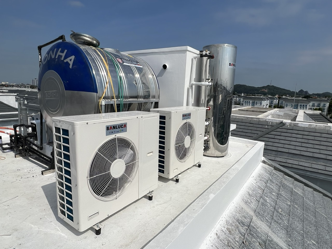 Máy bơm nhiệt heat pump