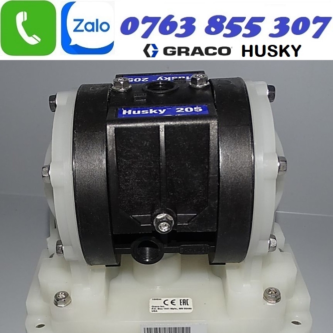 Husky 205 , Máy bơm màng bằng khí nén , Graco Husky Vietnam ,