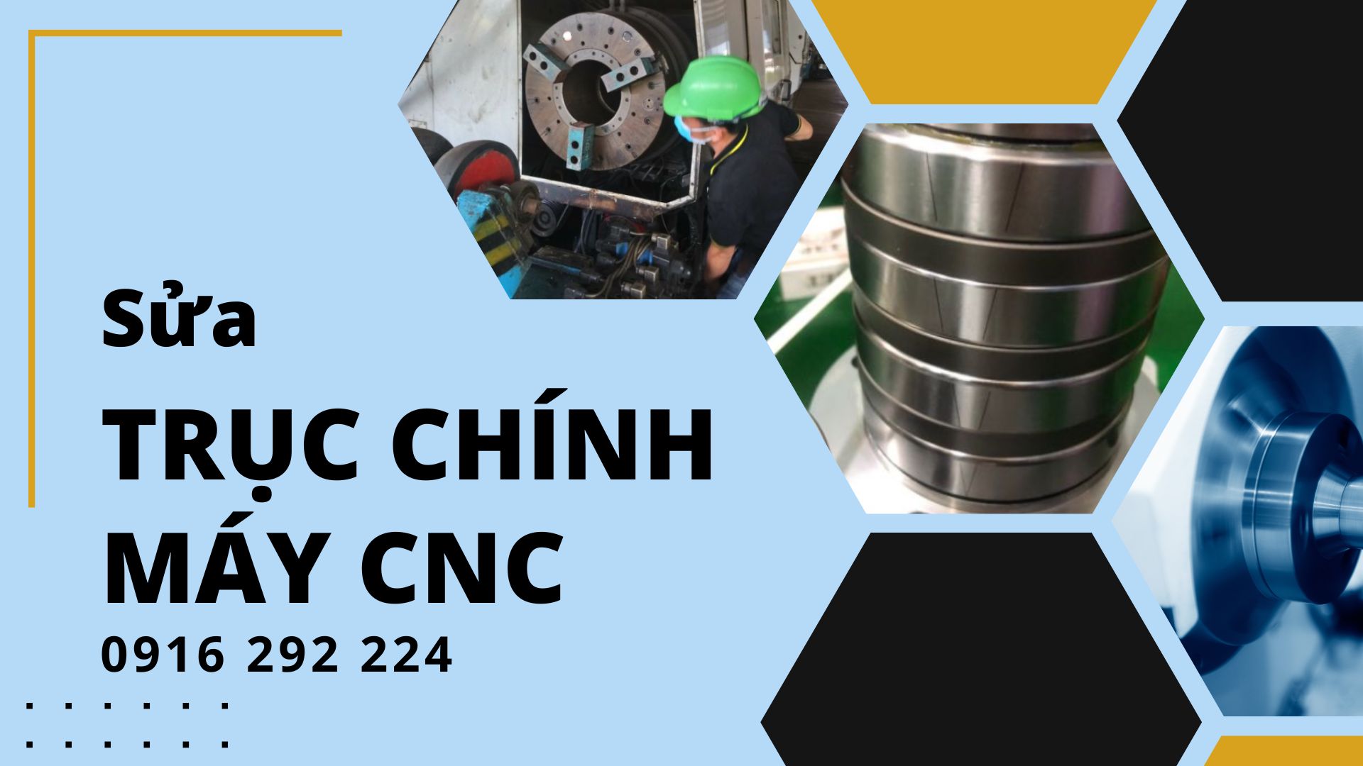 Sửa chữa trục chính máy CNC