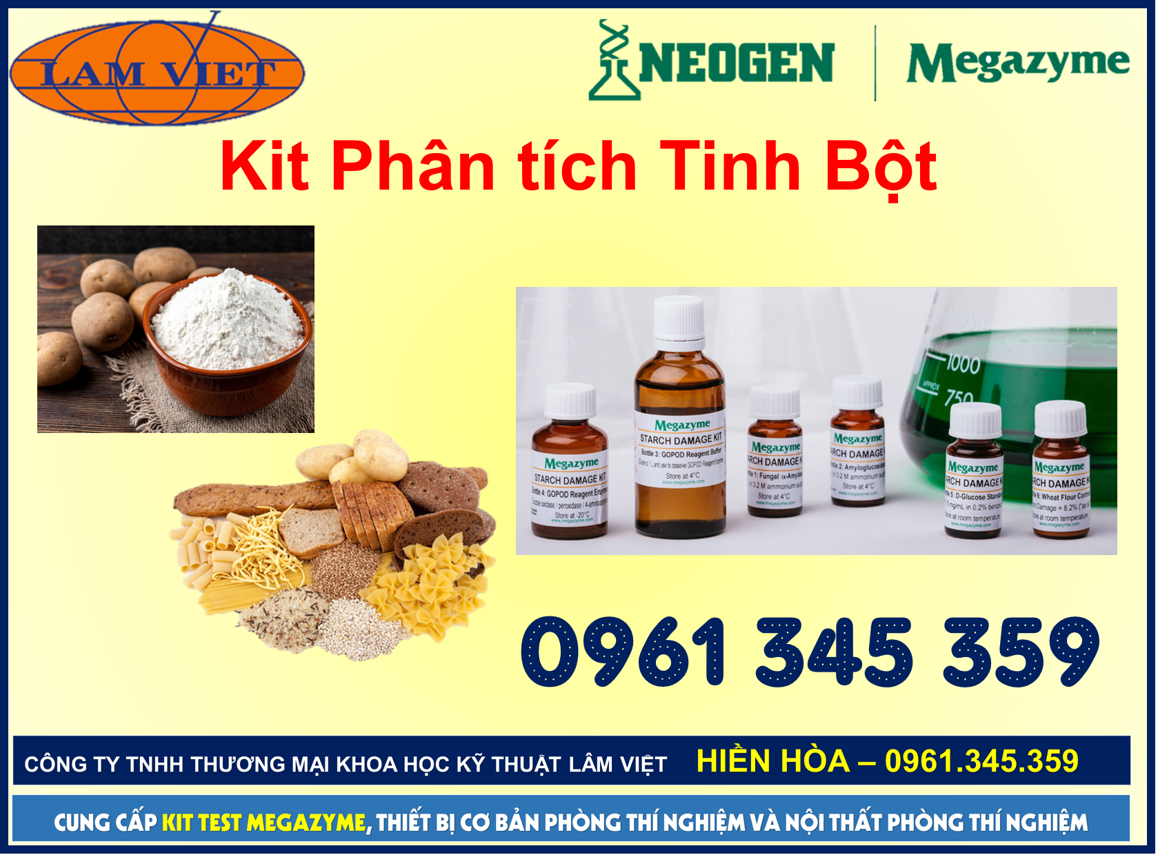 Kit phân tích Tinh Bột Kháng