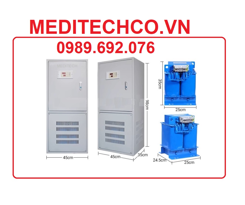 Biến áp cách ly y tế MEDITECHCO.VN dùng trong phòng mổ