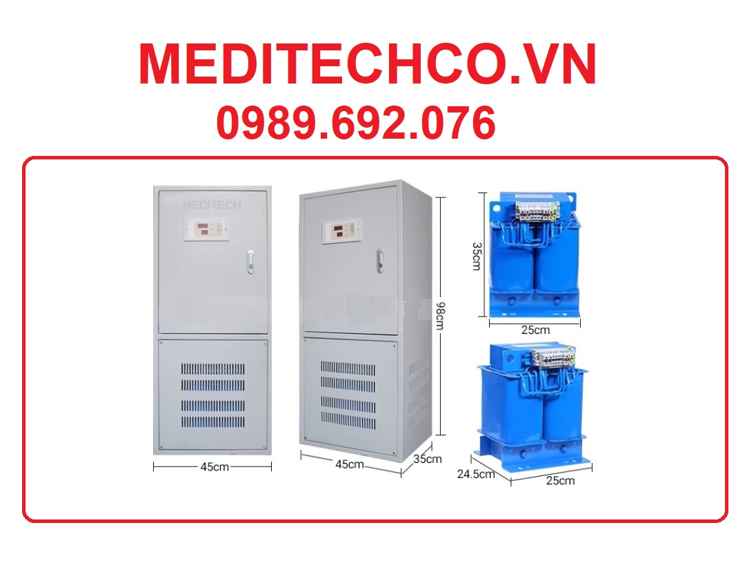 Biến áp cách ly y tế phòng mổ MEDITECHCO.VN