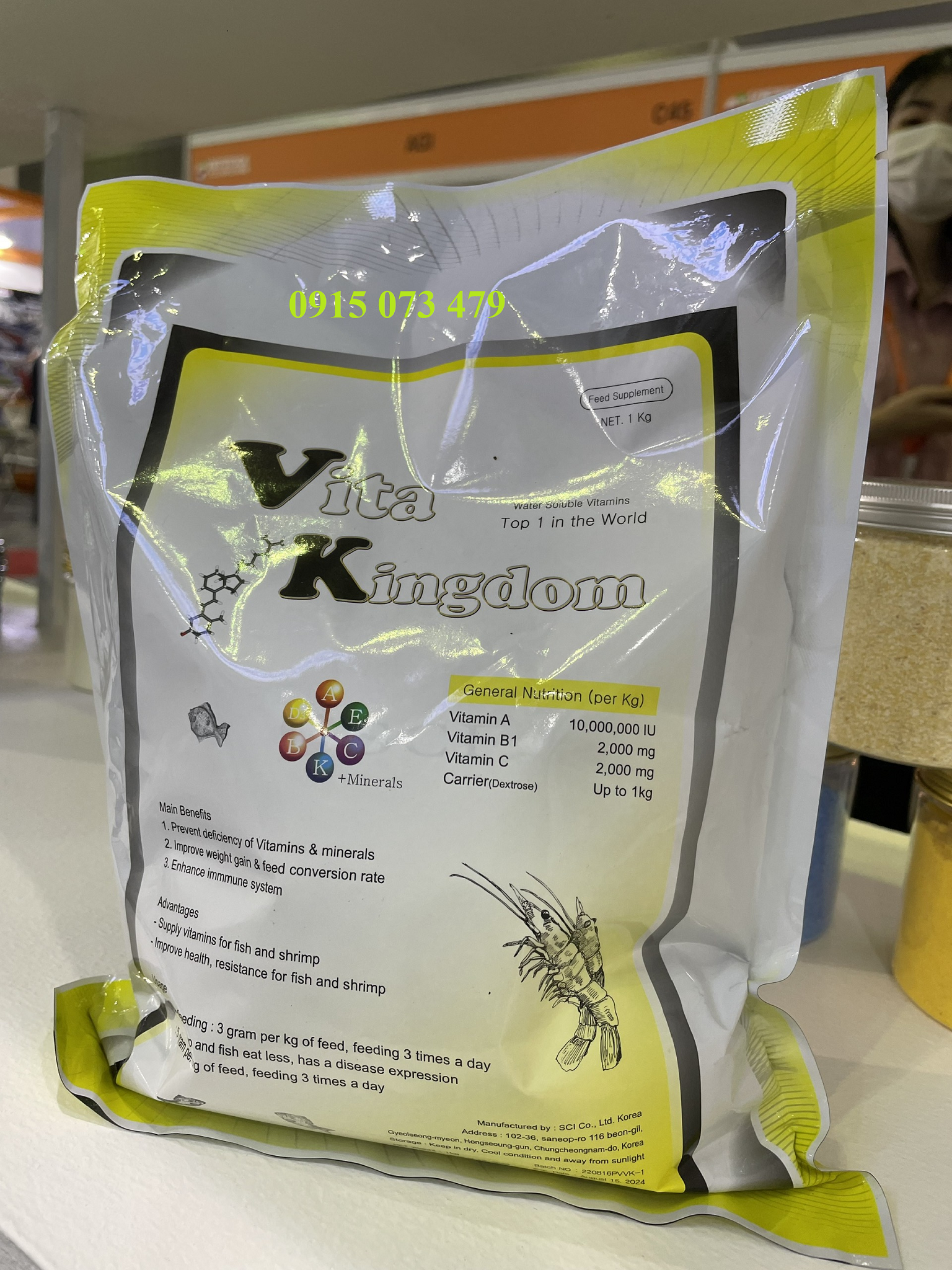 Vita Kingdom - vitamin tổng hợp Hàn Quốc thùng 20 kg