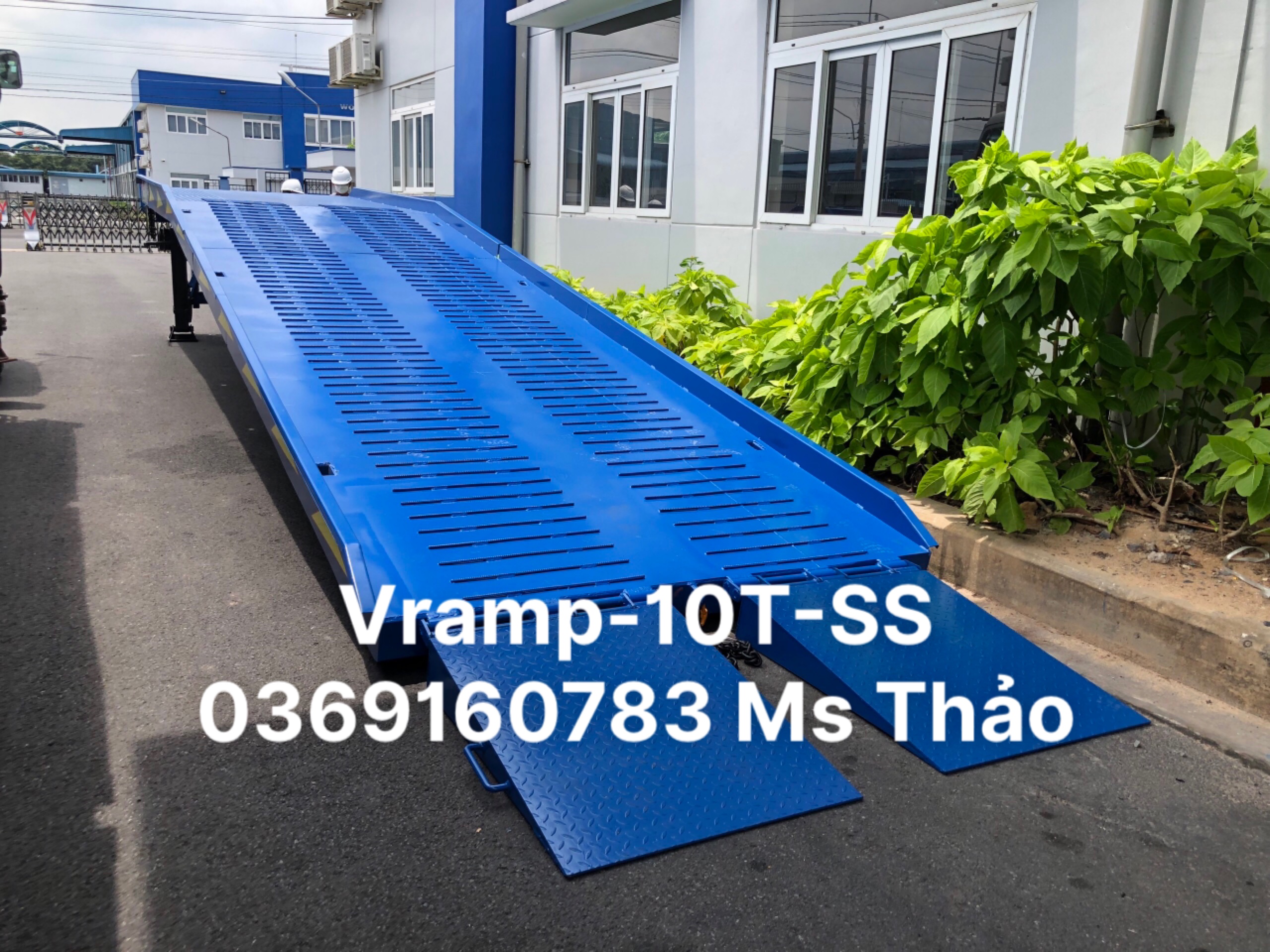 Cầu dẫn lên Container Việt Thành Vramp-10T-SS