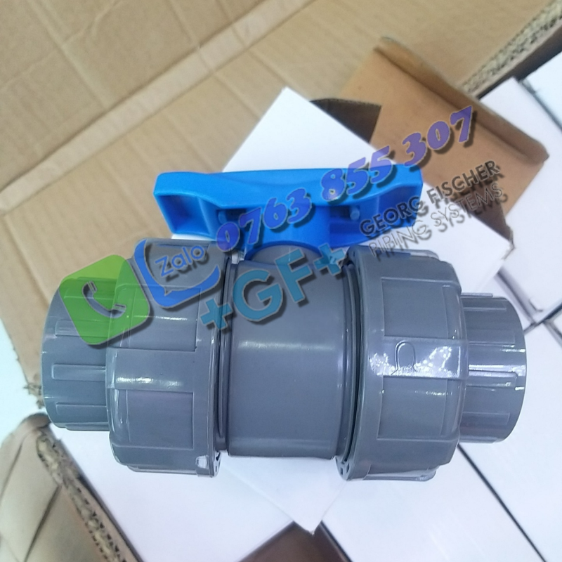 Van bi nhựa 542 CPVC/EPDM d50 DN40 , GF Piping Vietnam , 163541006 ,