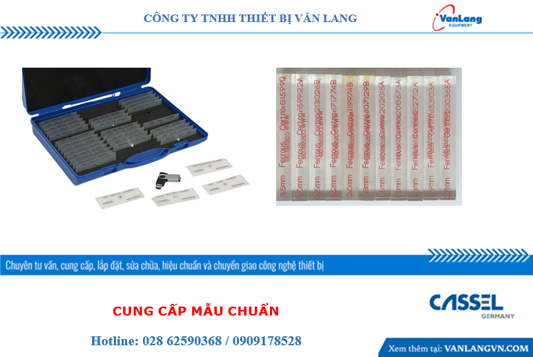 CUNG CẤP MẪU CHUẨN