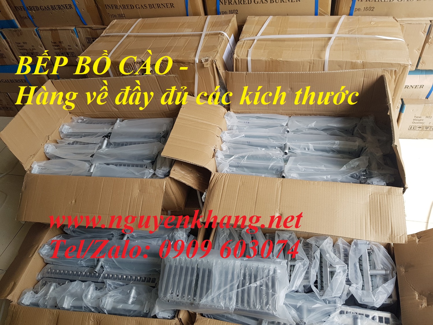 Đầu đốt bồ cào chia hàng lửa dùng trong máy rang cà phê