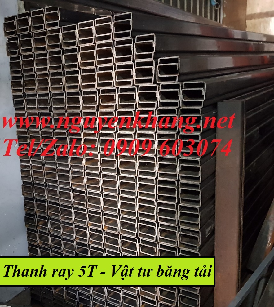 Xích tải 5 tấn, Thanh ray 5 tấn - Vật tư băng tải