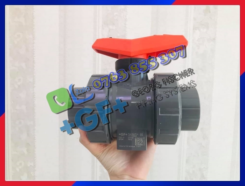 Van bi nhựa GF , GF 542 CPVC/EPDM/FKM DN10-DN100 , GF Piping Vietnam