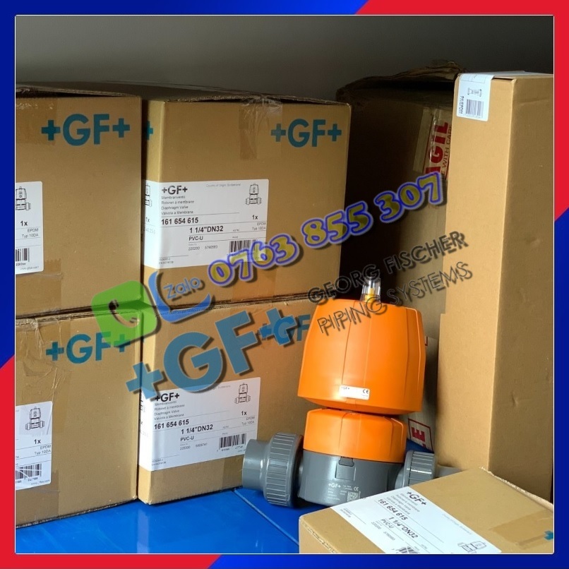 Van màng , GF Piping Vietnam , 10DA PVC-U/EPDM DN32 PN10 , 161654615