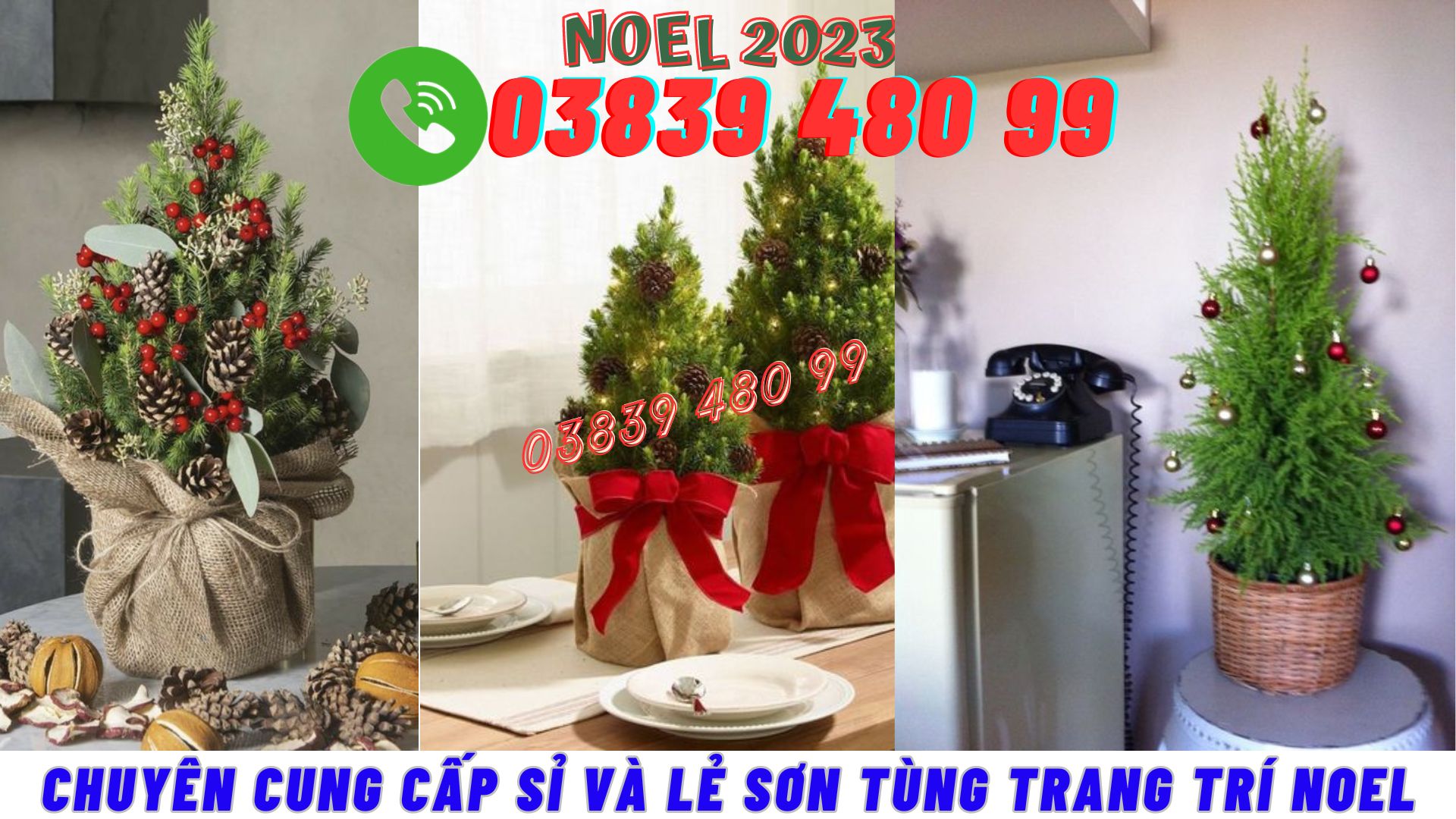 Sơn tùng trang trí Noel gia đình