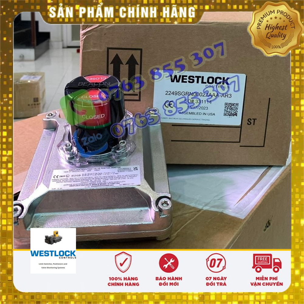 Điều chỉnh vị trí van , 2249SGRN00022AAA-AR3 , Westlock Vietnam ,