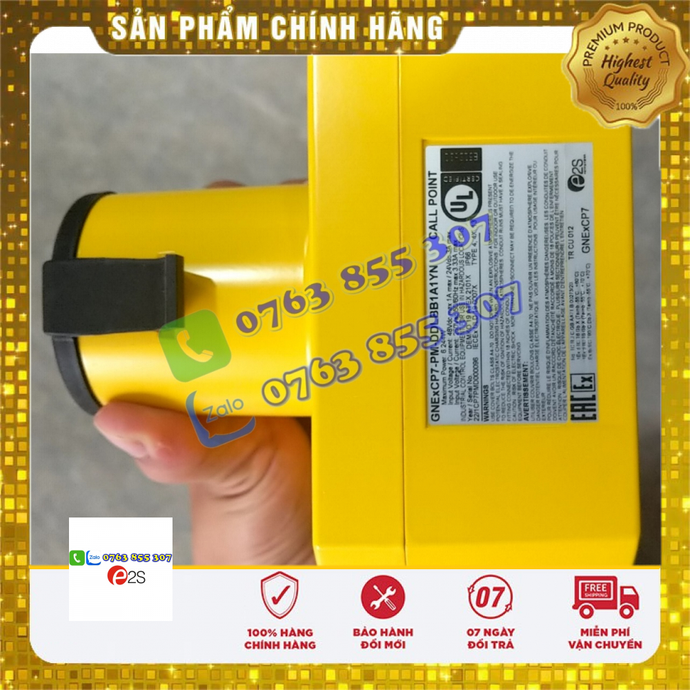 GNExCP7-PM-DDLBB1A1YN , Nút nhấn báo động khẩn cấp , E2S Vietnam