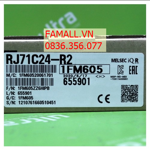 RJ71C24-R2 Melsec iQ-R PLC Mitsubishi mô đun giao tiếp