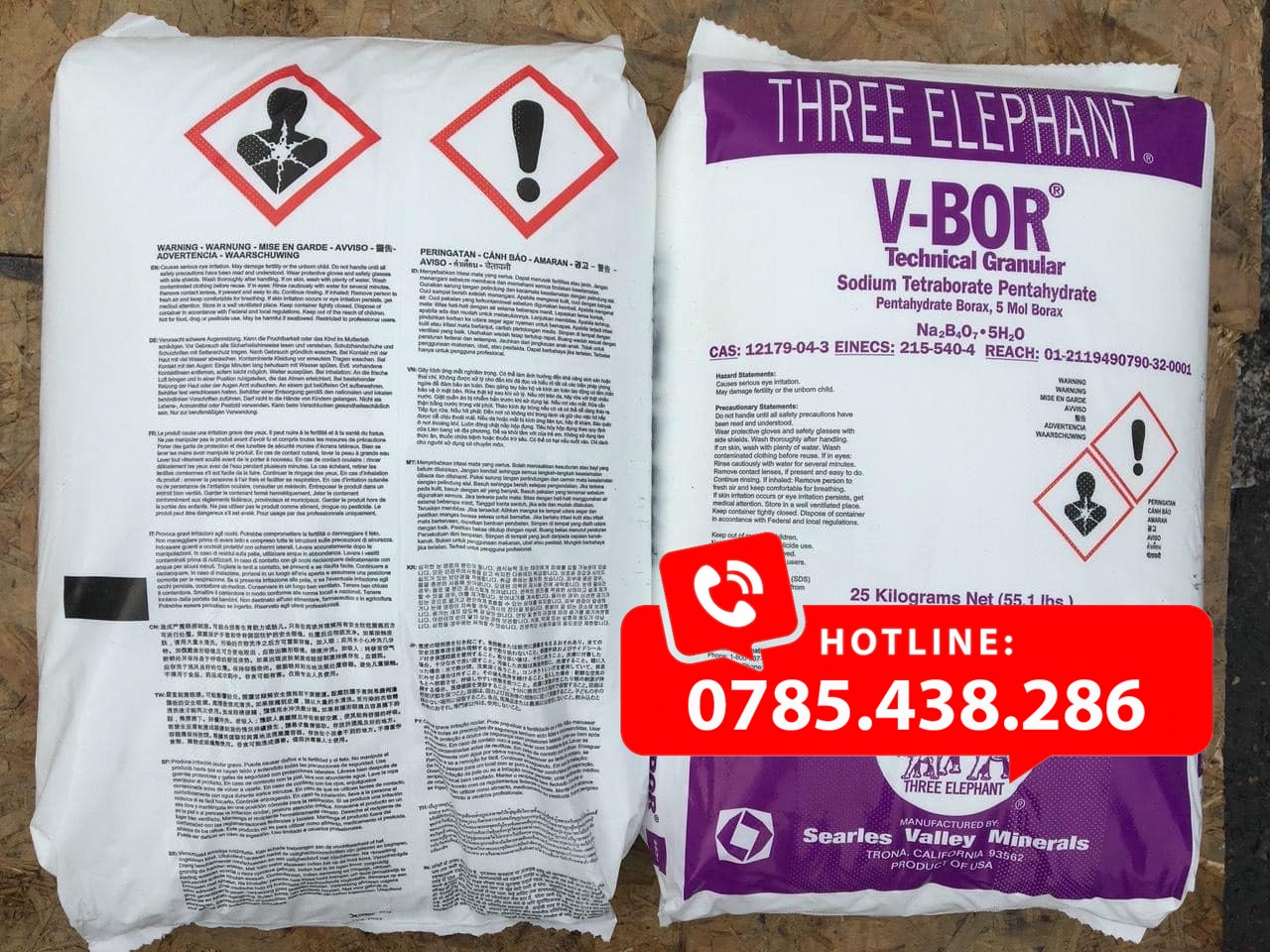 Mua Phân Borax 99.5% – Na2B4O7.10H2O tại TP.HCM