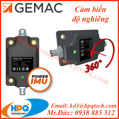 Cảm biến độ nghiêng Gemac - Gemac Việt Nam