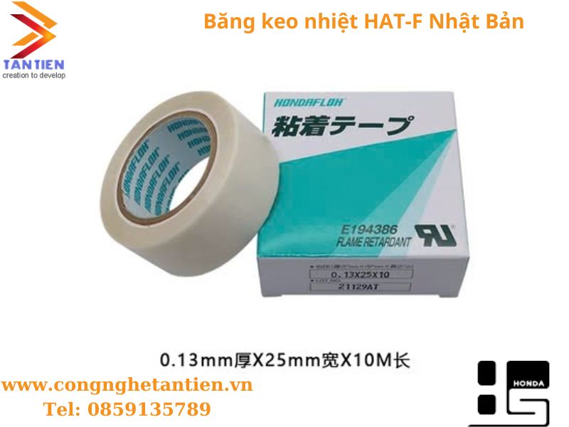 Băng keo nhiệt HAT-F13-25 Nhật Bản