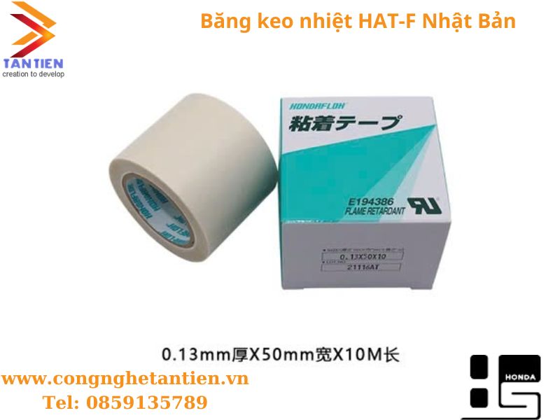 Băng keo nhiệt HAT-F13-50 Nhật Bản