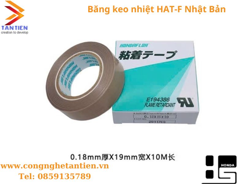 Băng keo nhiệt HAT-F18-19 Nhật Bản