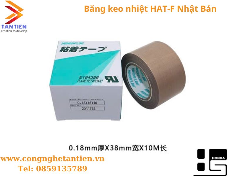 Băng keo nhiệt HAT-F18-38 Nhật Bản