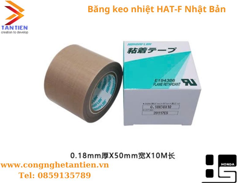 Băng keo nhiệt HAT-F18-50 Nhật Bản