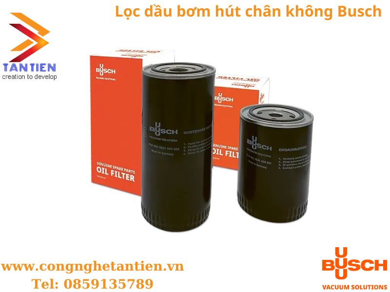 Lọc dầu bơm hút chân không Busch