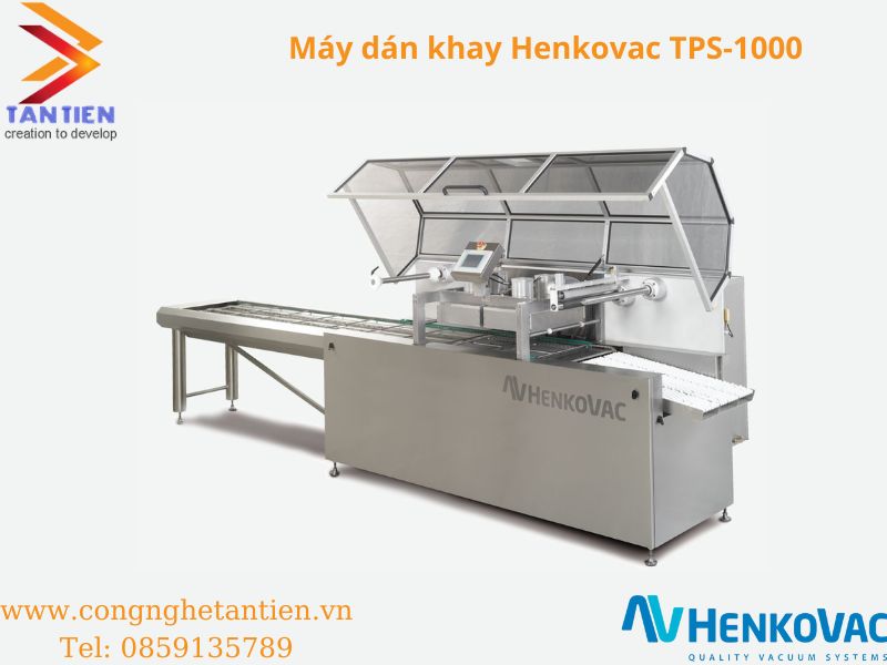 Máy dán khay tự động Henkovac TPS