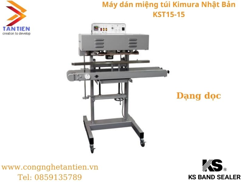 Máy dán miệng túi liên tục Kimura Nhật Bản KST15-15