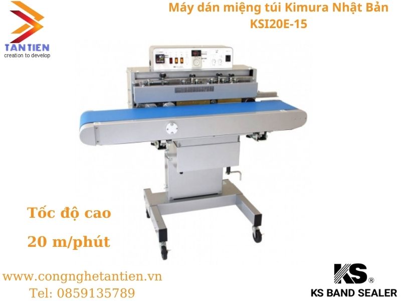 Máy Dán Miệng Túi Liên Tục Kimura Tốc Độ Cao