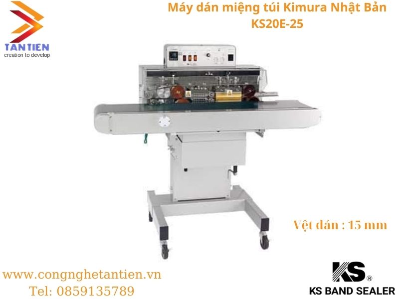 Máy dán miệng túi liên tục KS20E-25