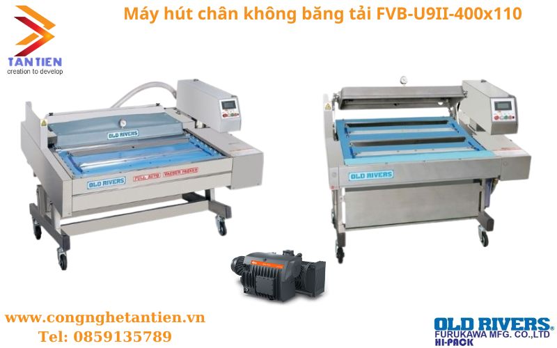 Máy hút chân không băng tải FVB-U9Ⅱ-400X110