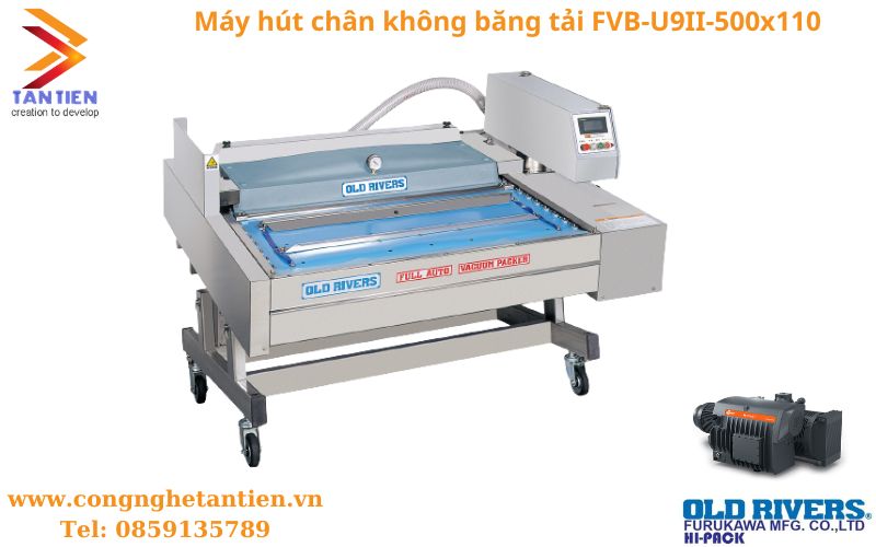 Máy hút chân không băng tải FVB-U9Ⅱ-500X110