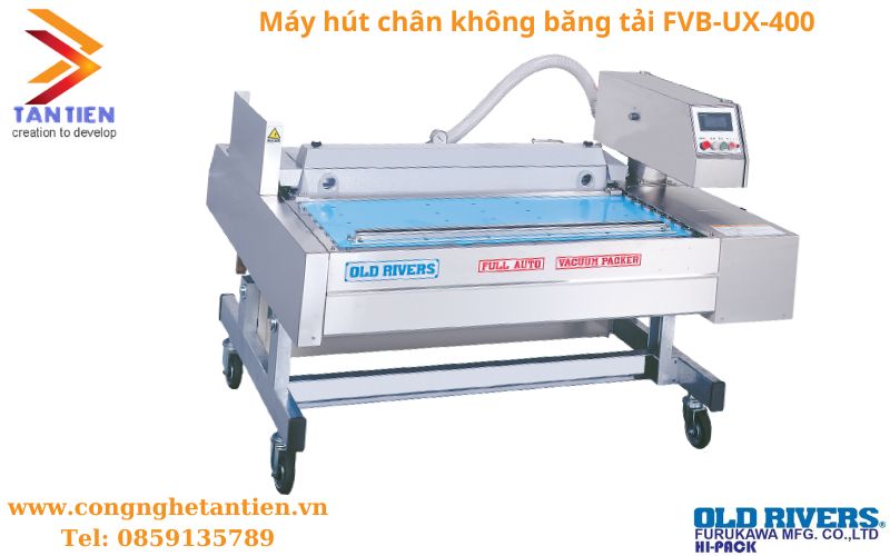 Máy hút chân không băng tải FVB-UX-400