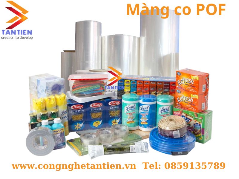 Ứng dụng của màng co POF