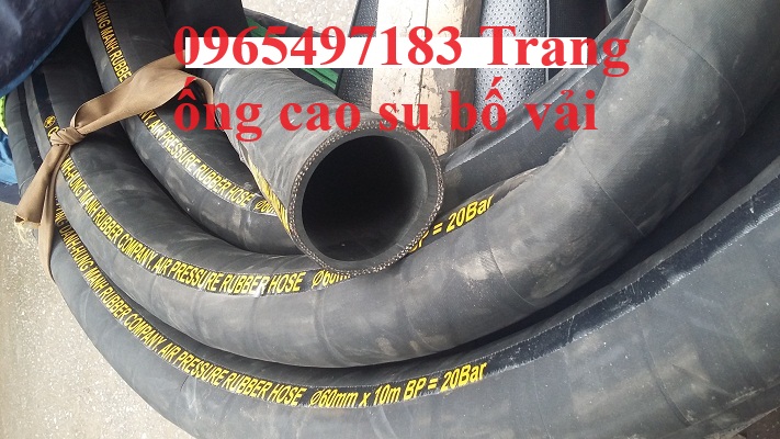 Ống cao su bố vải phi 27, 32, 34, 42, 76 có sẵn tại Hà Nội