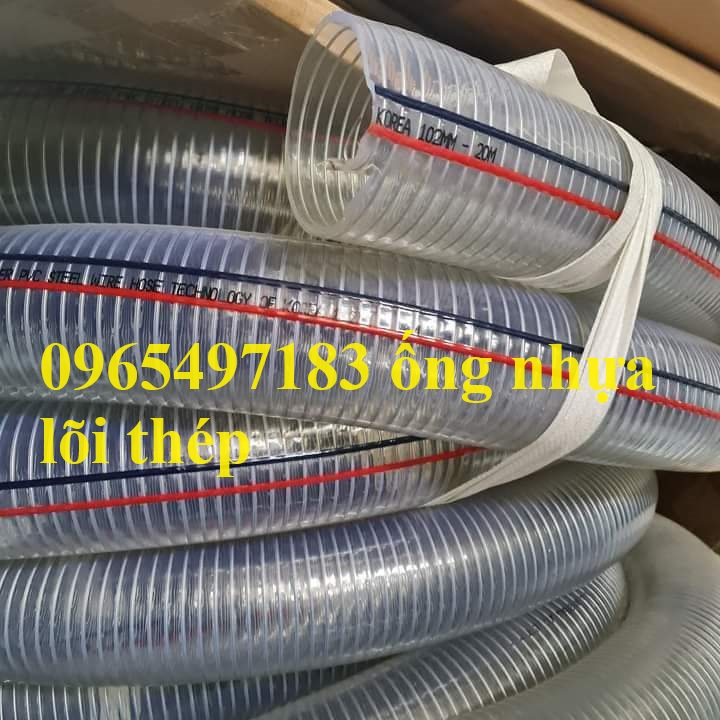 Ống nhựa mềm lõi thép phi 13 - phi 200 dẫn xăng dầu, hóa chất