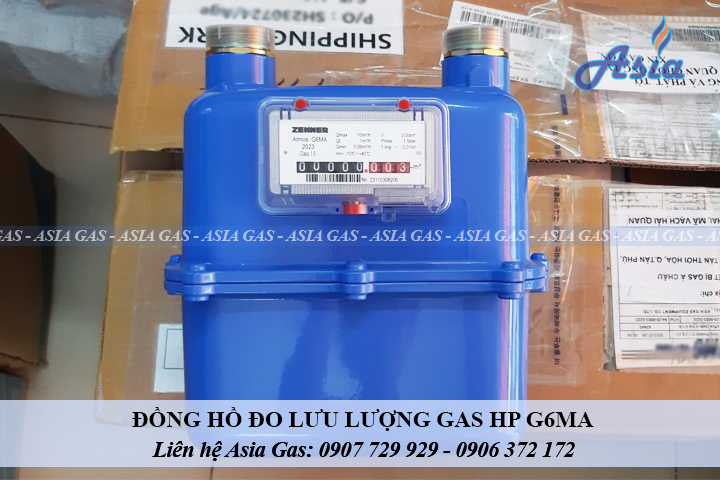 Gas meter HP G6MA Zenner 1.5 bar